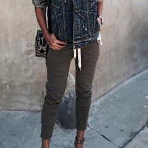 Sincerely Jules Lux Joggers Sz XS Olive